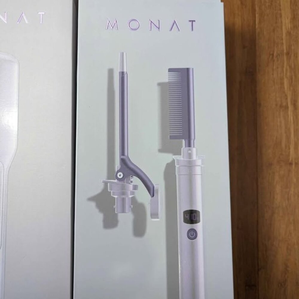 Brand new, Monat Hair Hot comb & Rod